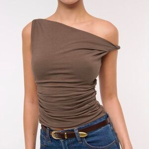 Abercrombie & Fitch Asymmetrical Twist Top